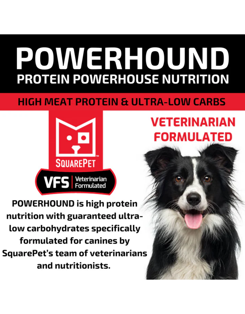 SquarePet SquarePet PowerHound Dog Kibble | Turkey & Chicken Formula 22 lb