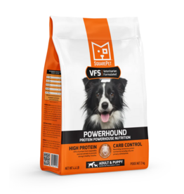 SquarePet SquarePet PowerHound Dog Kibble | Turkey & Chicken Formula 4.4 lb