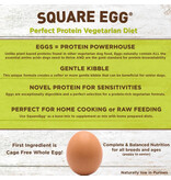 SquarePet SquarePet Vegetarian Dog Kibble | Square Egg Meat Free 19.8 lb