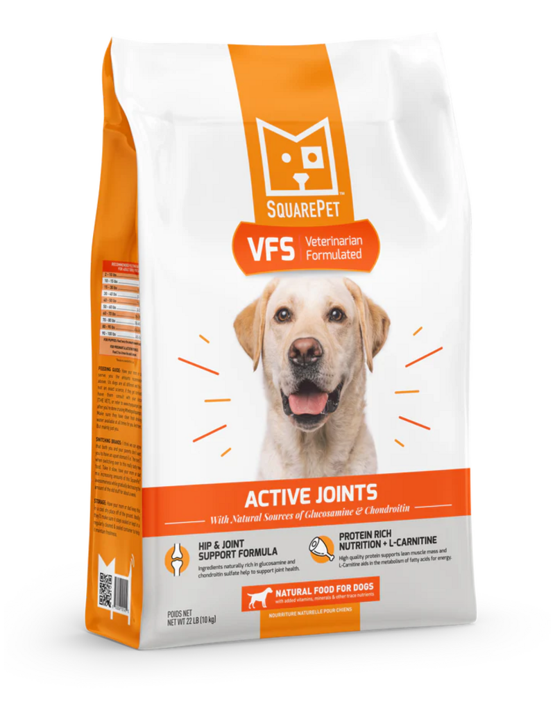 SquarePet SquarePet Functional Dog Kibble | Turkey Active Joints 22 lb
