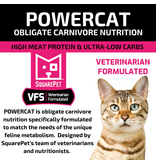 SquarePet SquarePet PowerCat Cat Kibble | Herring & Salmon Formula 11 lb