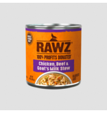 RAWZ RAWZ Canned Dog Food | Chicken, Beef & Goat Milk Stew 10 oz CASE/12