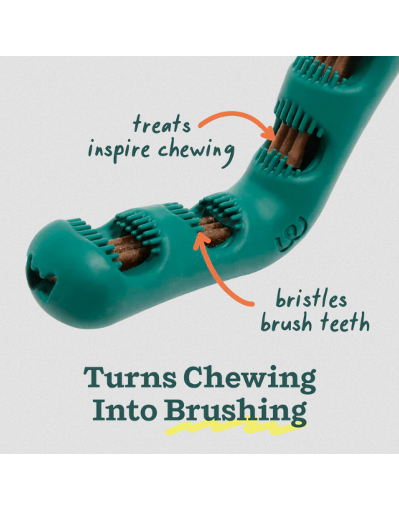 Woof Woof Bite N Brush | Beef Recipe Refill Chews 18 Ct