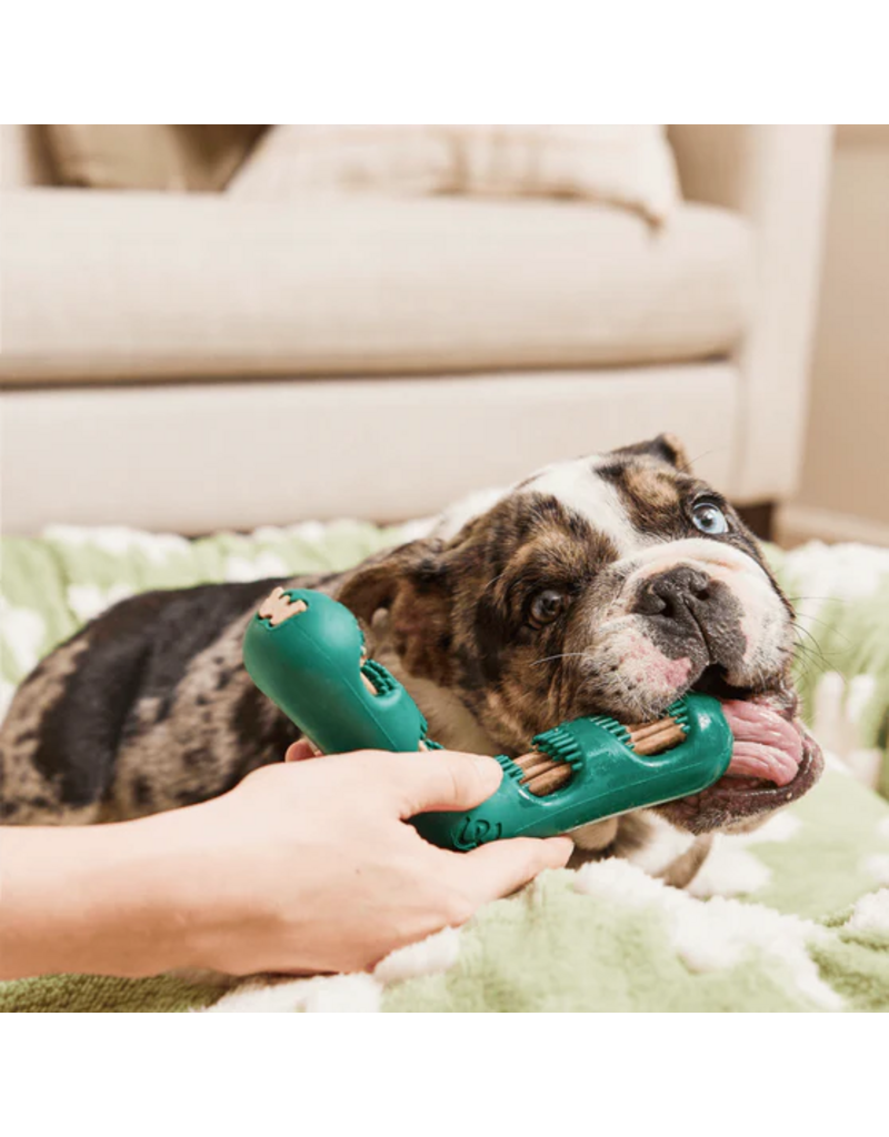 Woof Woof Bite N Brush | Beef Recipe Refill Chews 18 Ct