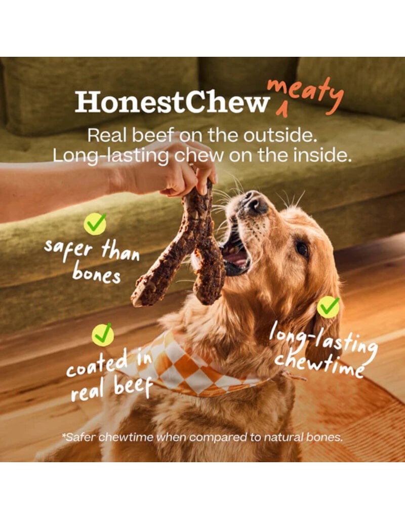 Woof Woof HonestChew | Meaty Beef Ygnawt Chew Large