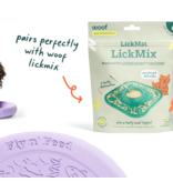 Woof Woof Dog Toys | Fly N Feed Disc & Lick Mat Lavender
