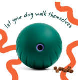 Woof Woof Dog Toys | Walkabout Slow Feeder Forest Green Small