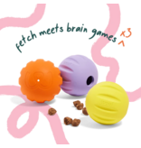 Woof Woof Dog Toys | Flyball 2-in-1 Fetch Toy 3 Pack