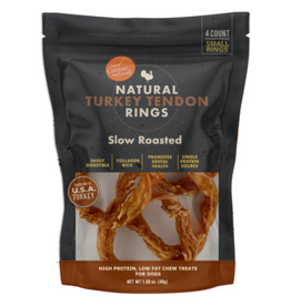 Canine Naturals Canine Naturals Chews | Turkey Tendon Rings 4 Ct 1.69 oz