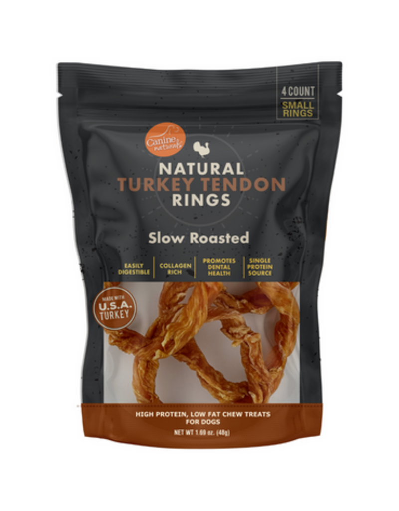 Canine Naturals Canine Naturals Chews | Turkey Tendon Rings 4 Ct 1.69 oz