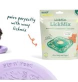 Woof Woof Dog Toys | Fly N Feed Disc & Lick Mat Lavender