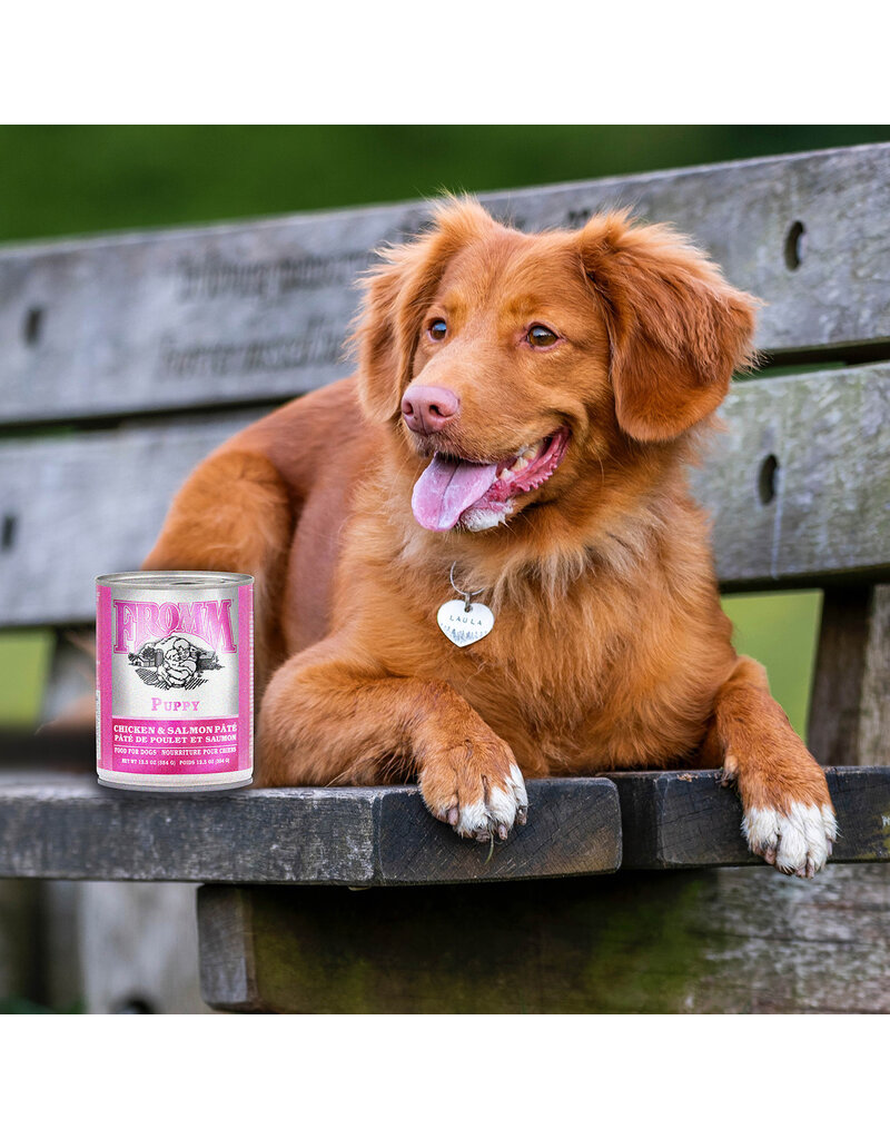 Fromm Fromm Classic Dog Food Can | Puppy Chicken & Salmon Pate 12.5 oz CASE