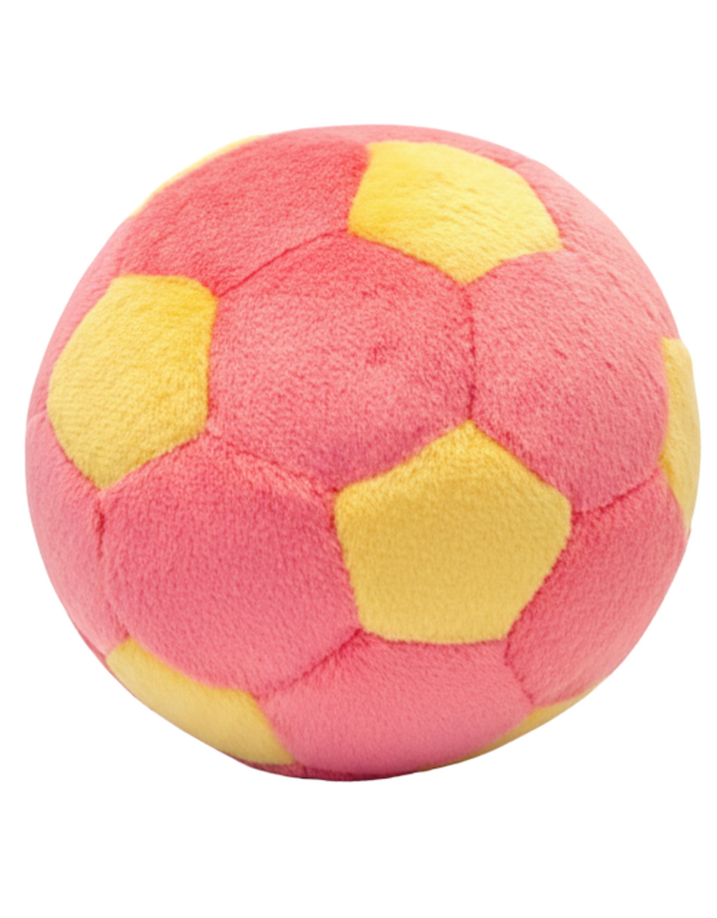 Fluff & Tuff Fluff & Tuff Inc. Dog Toys | Lemonade Soccer Ball Medium