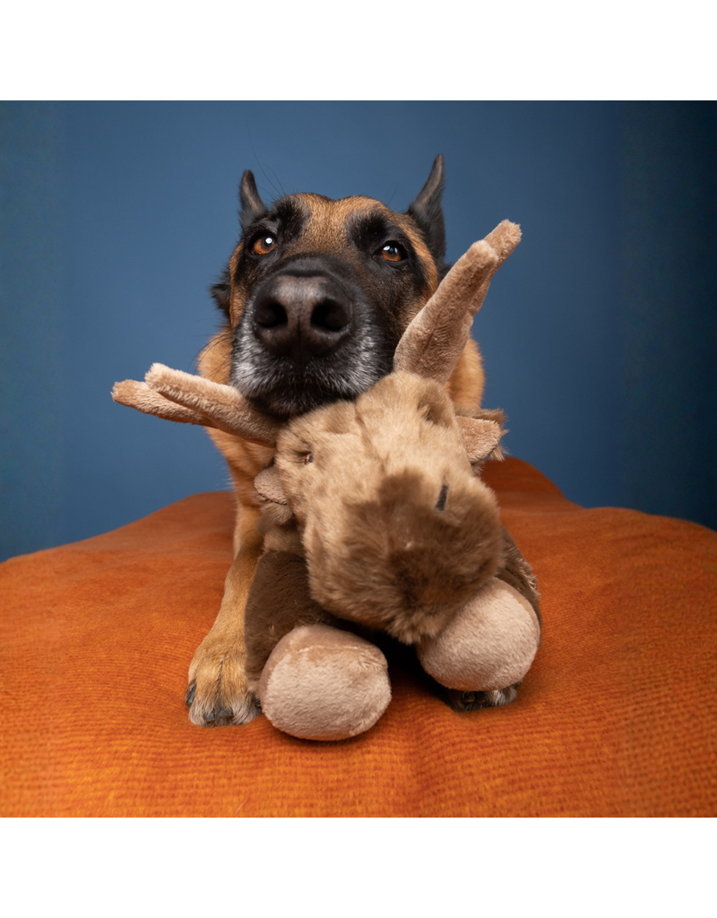 Fluff & Tuff Fluff & Tuff Inc. Dog Toys | Trax the Moose Extra Large (XL)
