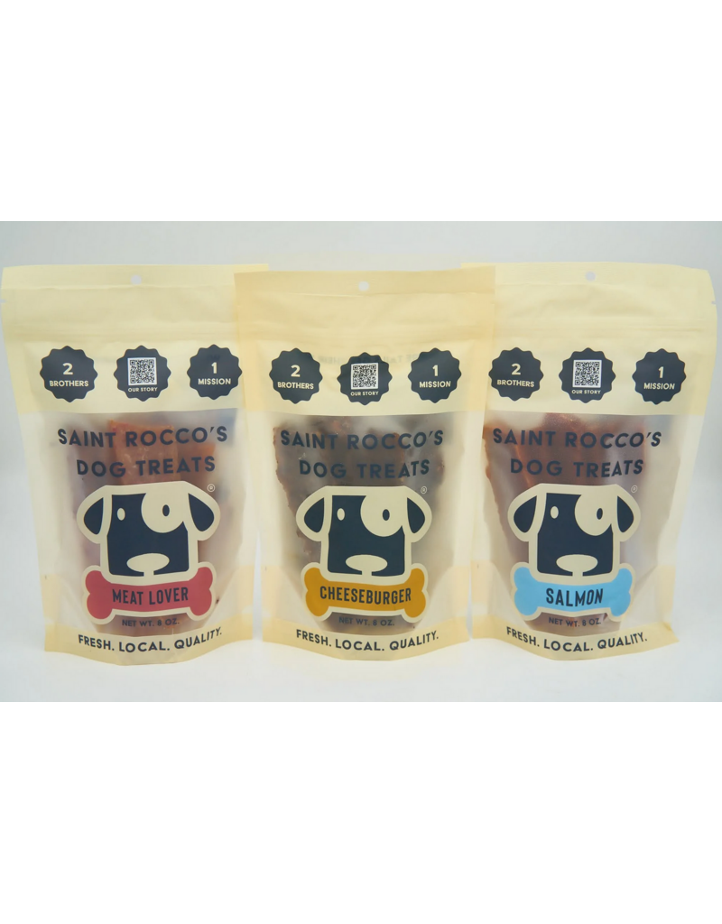 Saint Rocco's Treats Saint Rocco Dog Treats | Pork & Apple Jerky 8 oz