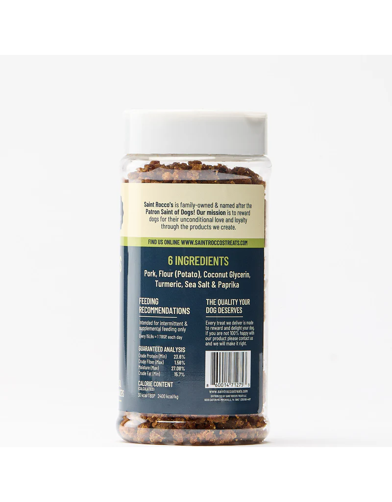 Saint Rocco's Treats Saint Rocco Dog Treats | Meal Topper Sprinkle Pork 6 oz