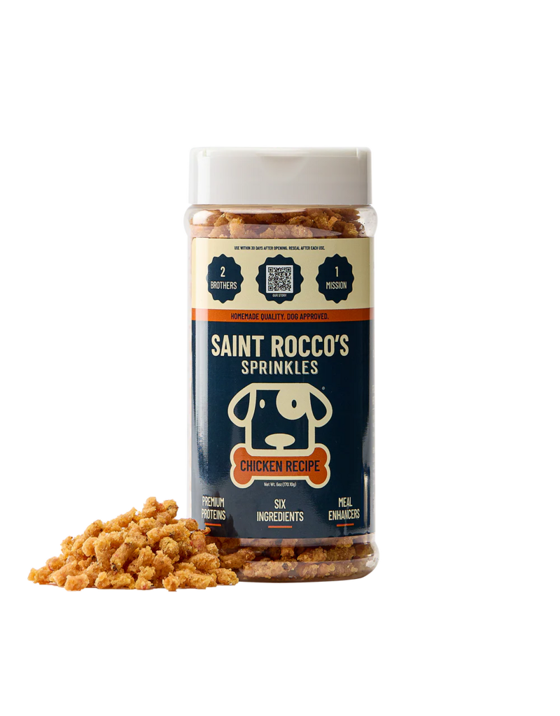 Saint Rocco's Treats Saint Rocco Dog Treats | Meal Topper Sprinkle Chicken 6 oz
