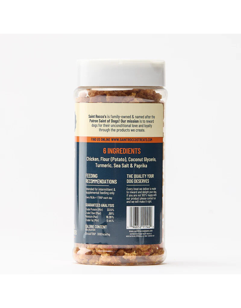 Saint Rocco's Treats Saint Rocco Dog Treats | Meal Topper Sprinkle Chicken 6 oz