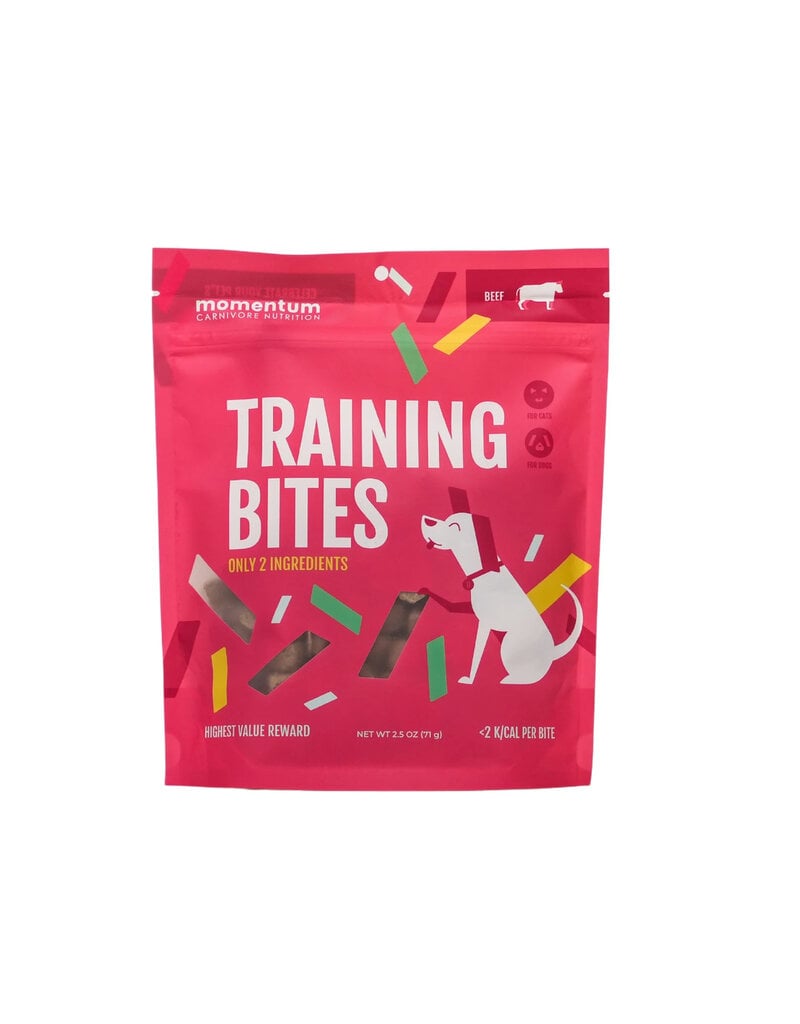 Momentum Momentum Freeze-Dried Treats | Beef Training Bites 2.5 oz