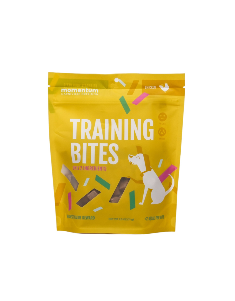 Momentum Momentum Freeze-Dried Treats | Chicken Training Bites 2.5 oz