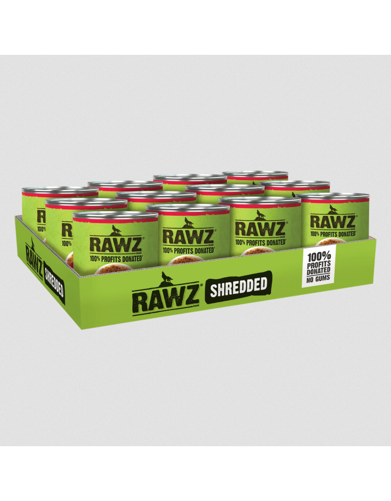 RAWZ RAWZ Canned Dog Food | Shredded Beef, Pumpkin, Sweet Potato & Goat Milk 10 oz CASE/12