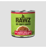 RAWZ RAWZ Canned Dog Food | Shredded Beef, Pumpkin, Sweet Potato & Goat Milk 10 oz single