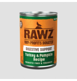 RAWZ RAWZ Canned Dog Food | Turkey & Pumpkin Digestive Support Pate 12.5 oz CASE/12