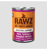 RAWZ RAWZ Canned Dog Food | Pork, Turkey & Pumpkin Digestive Support Pate 12.5 oz CASE/12