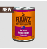 RAWZ RAWZ Canned Dog Food | Venison with Goat Milk Pate 13 oz single