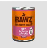 RAWZ RAWZ Canned Dog Food | Beef, Beef Liver & Goat Milk Pate 12.5 oz single