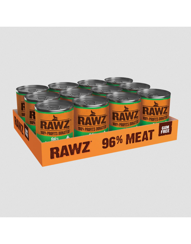 RAWZ RAWZ Canned Dog Food | Chicken, Chicken Liver & Goat Milk Pate 12.5 oz CASE/12