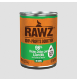 RAWZ RAWZ Canned Dog Food | Chicken, Chicken Liver & Goat Milk Pate 12.5 oz single