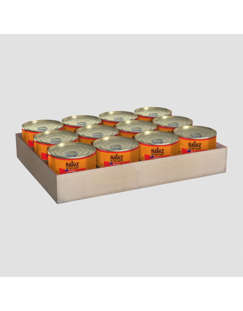 RAWZ RAWZ Canned Dog Food | Venison with Green Mussels Pate 6 oz CASE/24