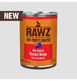 RAWZ RAWZ Canned Dog Food | Venison with Green Mussels Pate 13 oz CASE/12