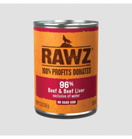 RAWZ RAWZ Canned Dog Food | Beef & Beef Liver Pate 12.5 oz single