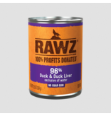 RAWZ RAWZ Canned Dog Food | Duck & Duck Liver Pate 12.5 oz single