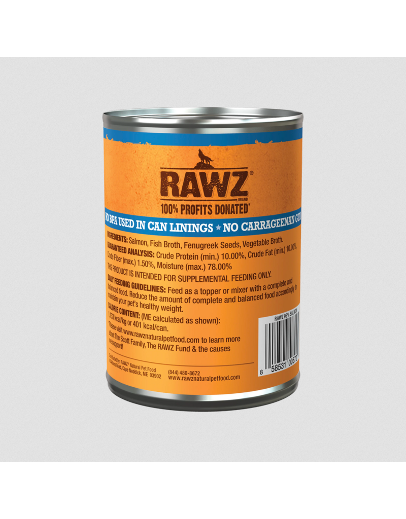 RAWZ RAWZ Canned Dog Food | Salmon Pate 12.5 oz single
