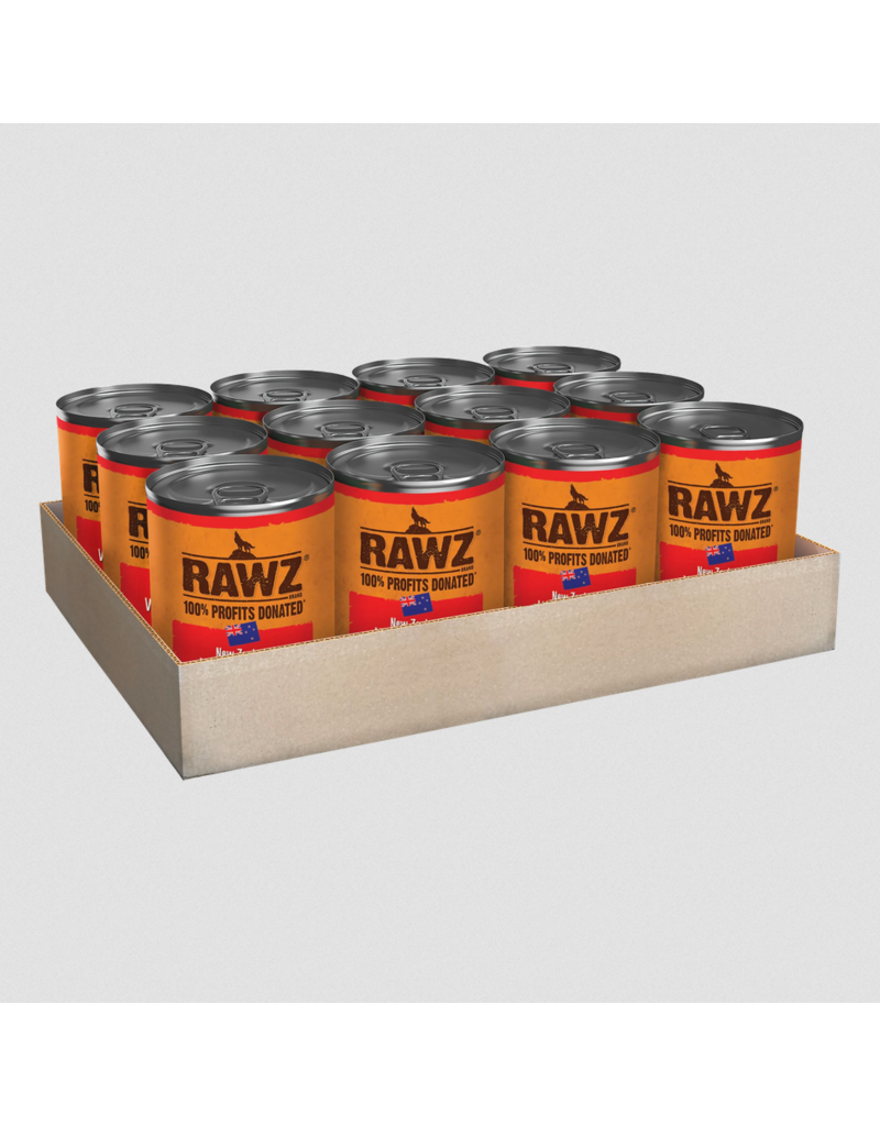 RAWZ RAWZ Canned Dog Food | Venison with Green Mussels Pate 13 oz single