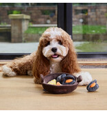 Chewffon Chewffon Plush Dog Toy | Steamed Mussels Hide & Seek Toy