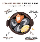 Chewffon Chewffon Plush Dog Toy | Steamed Mussels Hide & Seek Toy