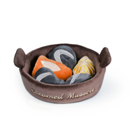 Chewffon Chewffon Plush Dog Toy | Steamed Mussels Hide & Seek Toy