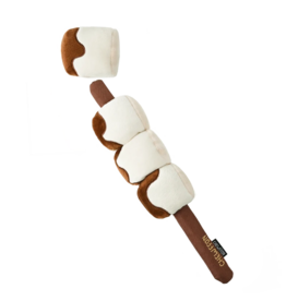 Chewffon Chewffon Plush Dog Toy | S'Mores Stick Squeaky Toy