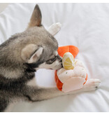 Pups & Bubs Pups & Bubs Plush Dog Toy | Snuffle Grilled Lobster Tail
