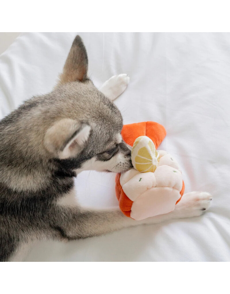 Pups & Bubs Pups & Bubs Plush Dog Toy | Snuffle Grilled Lobster Tail