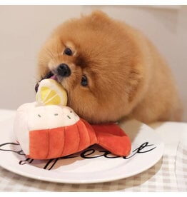 Pups & Bubs Pups & Bubs Plush Dog Toy | Snuffle Grilled Lobster Tail