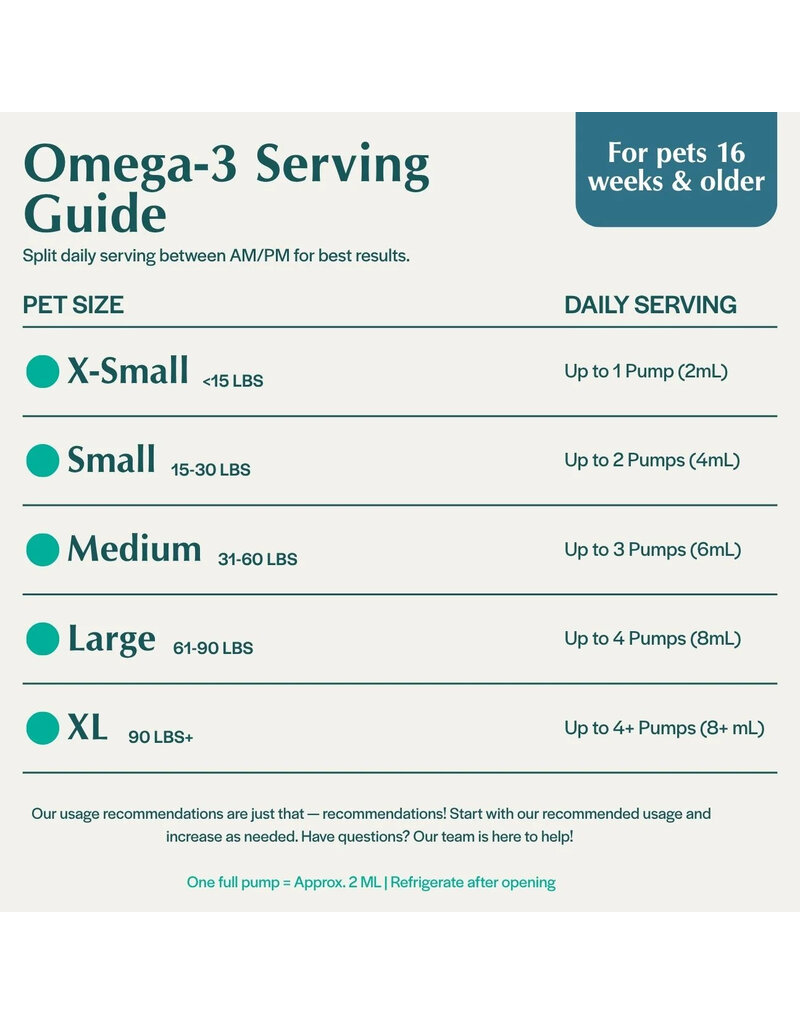 Pet Releaf Pet Releaf Rituals | Fish-Free Omega 3 Fatty Acids 8 oz