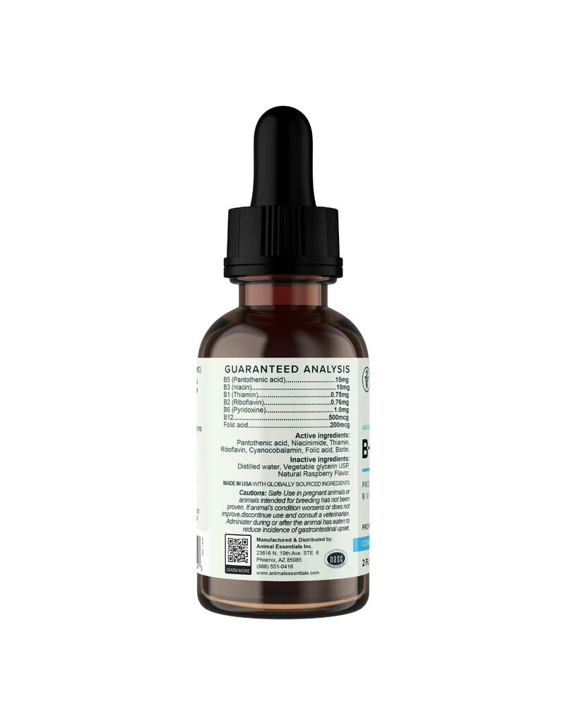 Animal Essentials Animal Essentials Supplements | Vitamin B Complex Liquid 2 oz