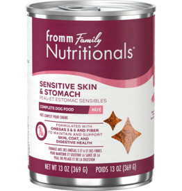 Fromm Fromm Nutritionals Canned Dog Food | Sensitive Skin & Stomach Pate 13 oz CASE