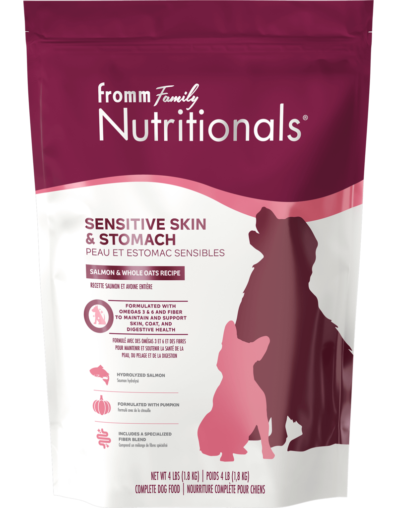 Fromm Fromm Nutritionals Dog Kibble | Salmon & Oats Skin & Stomach 12 lb