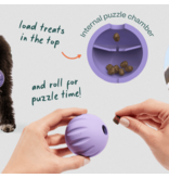 Woof Woof Dog Toys | Flyball 2-in-1 Single Fetch Toy Orange